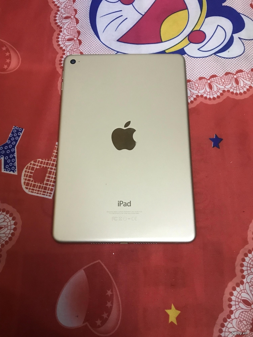 iPad Mini 4 128GB-only WIFI-GOLD,đẹp 98%,nguyên zin - 1