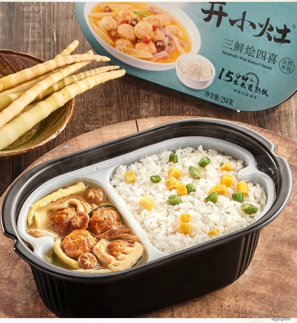 Cơm Tự Sôi Tự Chín Hộp Ăn Liền Siêu Ngon!!! - 7