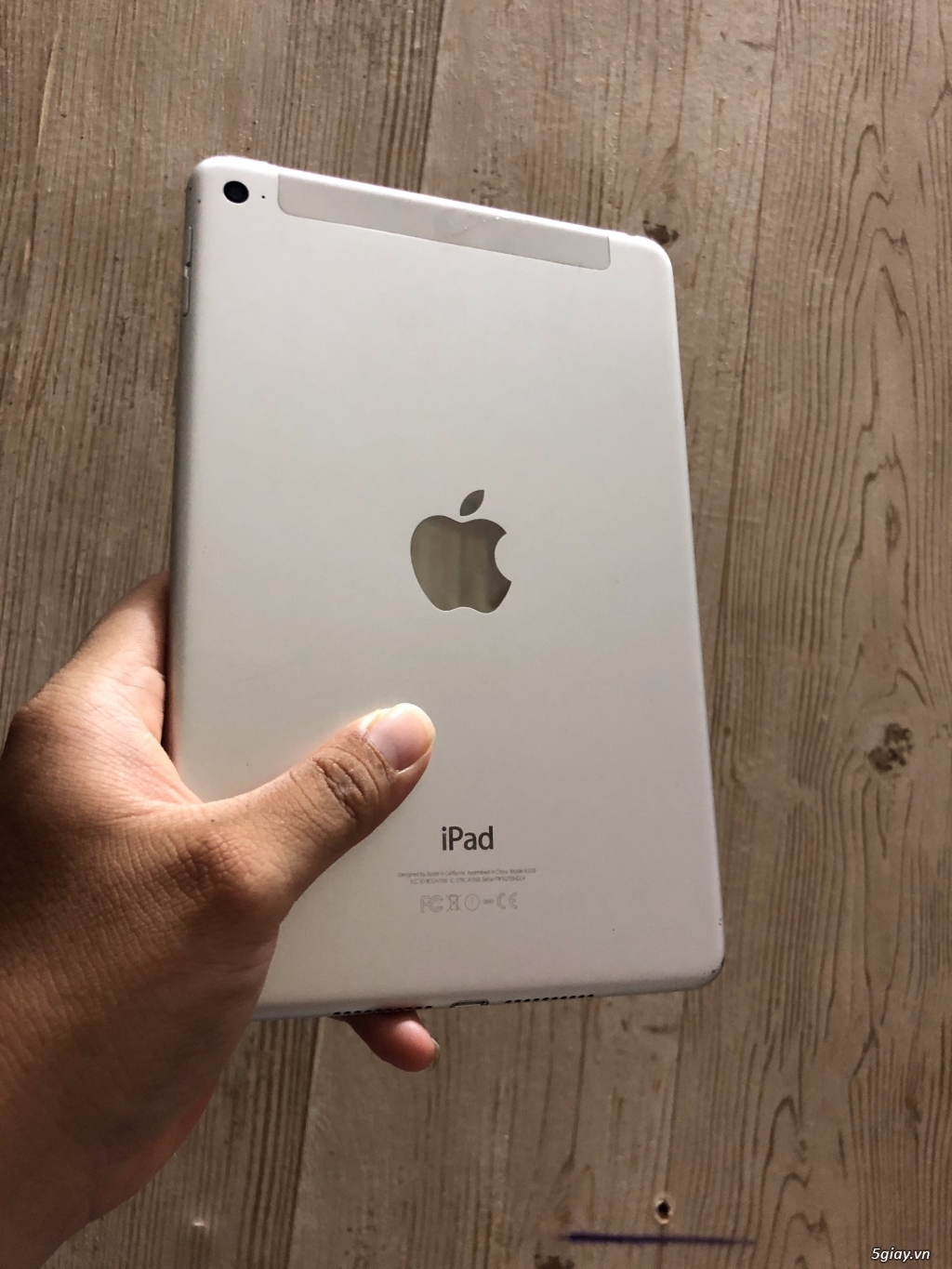 iPad Mini 4 16GB - 4G - WIFI- SILVER,đẹp 99%,nguyên zin - 3
