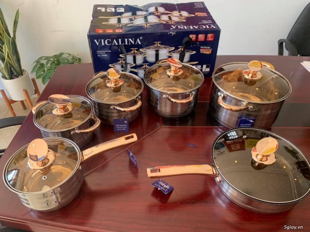 Bộ nồi Vacalina Đức 6 món 12 chi tiết