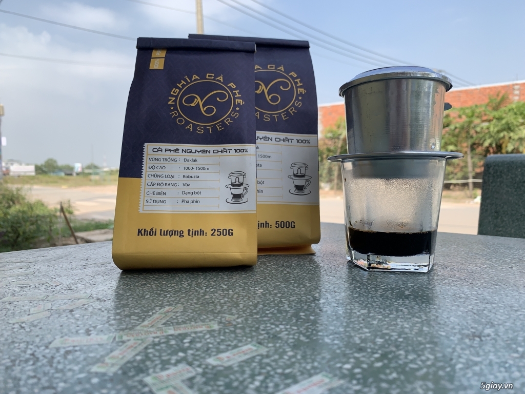 Lên một mã số  Cà Phê Sạch rang xay nguyên chất 100% (Bịch 500g) End : 22h00' Ngày 06/12/2019 - 4