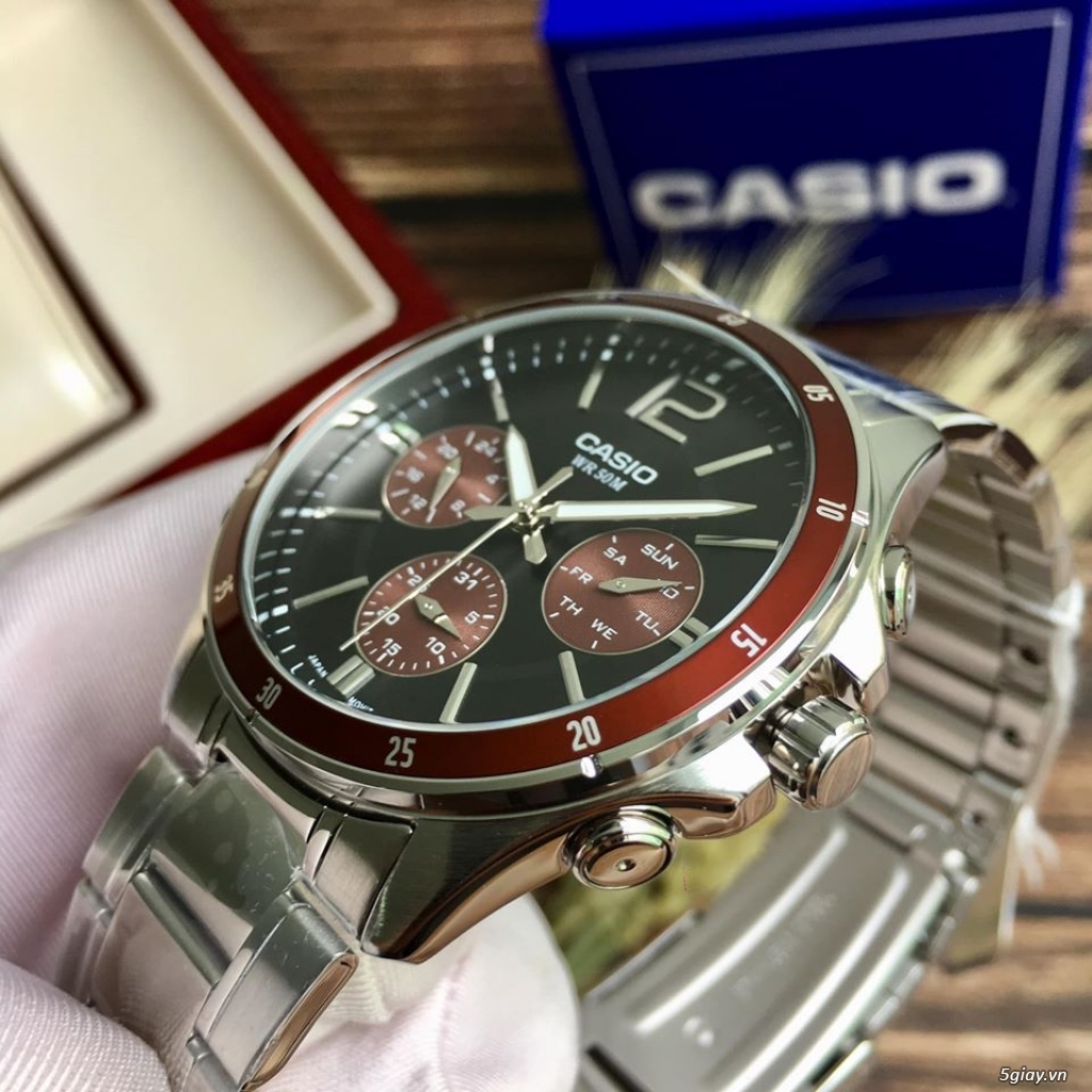 CASIO MTP-1374D-5AVDF rẻ hơn Store gần 1 triệu. Vẫn Bảo Hành đủ 24t. - 3