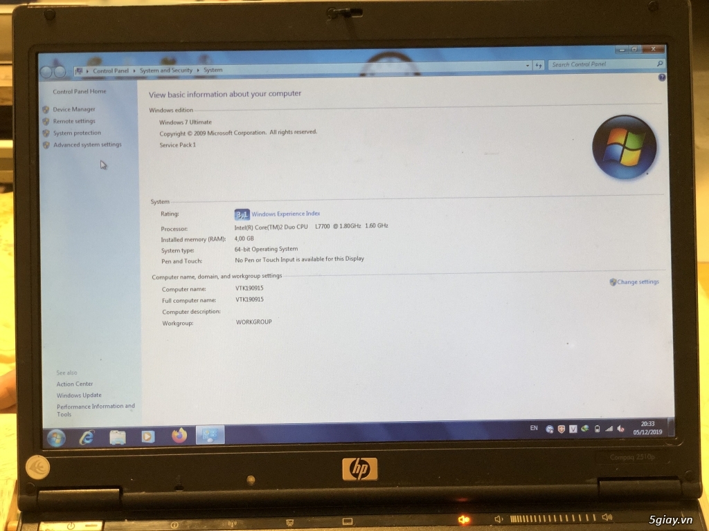 Hp 2510p nồi đồng cối đá - 4