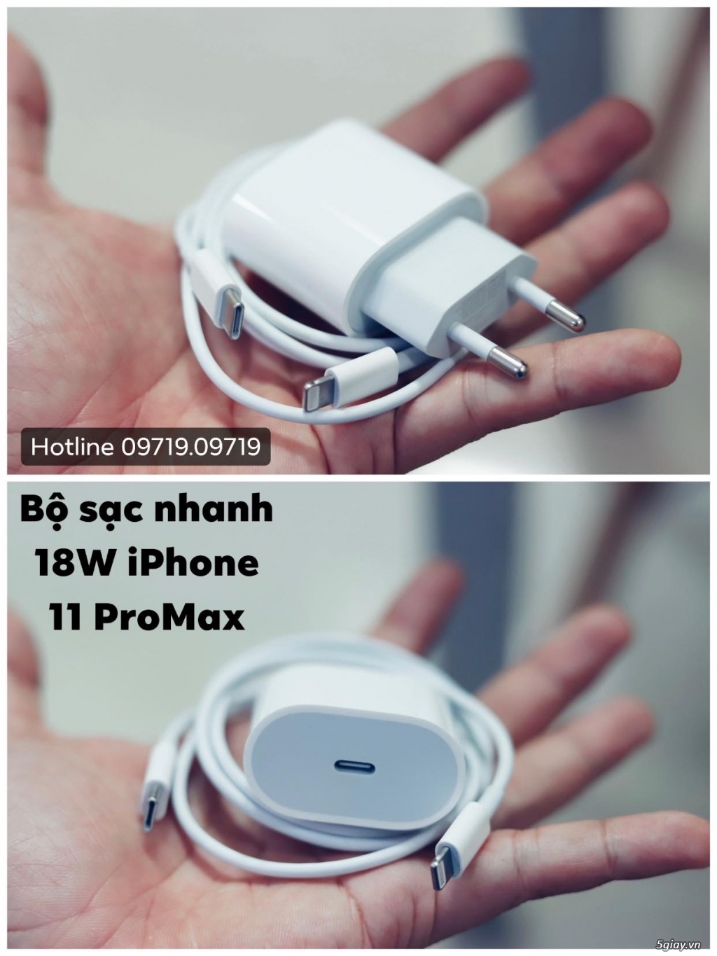 [HOT] - Bộ sạc zin tháo máy iPhone 11 ProMax .. End 22h59 - 10/12/2019 - 2