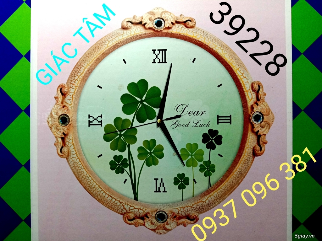 Bán Tranh Thêu Tranh Đá Đồng Hồ - 26