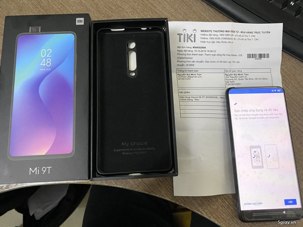 HCM - Xiaomi Mi 9T FullBox - BH Digiworld 10/2020 - 2