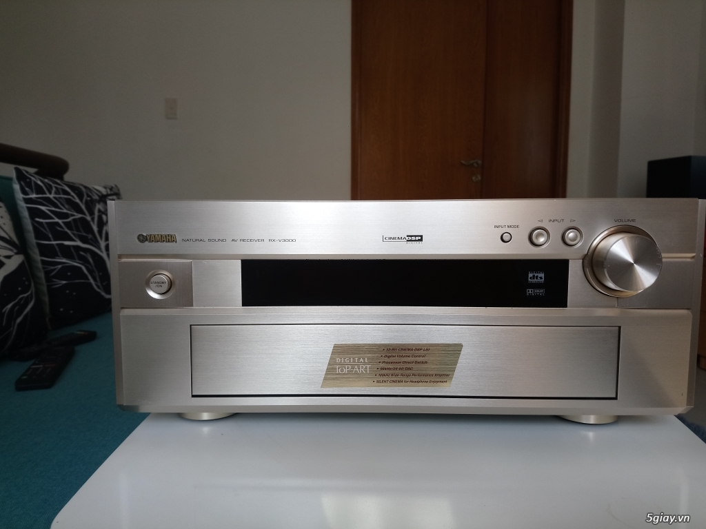 Bán Amlyp Yamaha RX .V 3000  máy đẹp nguyên bản giá 4.500.000 LH Sang - 4