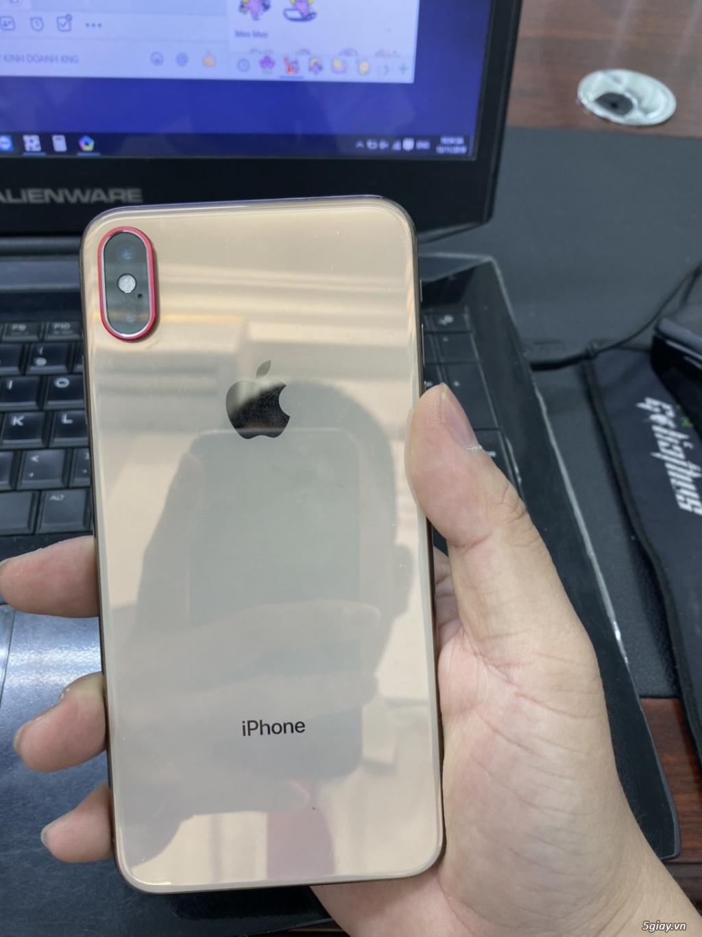 E cần bán 1 em Iphone Xs Max 256GB 2 sim màu GOLD ạ ! - 2