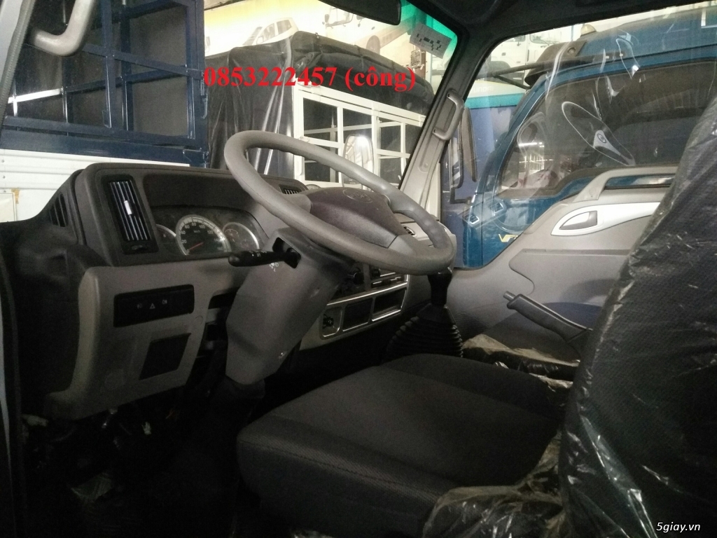 xe tải jac 2t4 - thùng bạt 4m3 - động cơ isuzu đời 2019 - 1