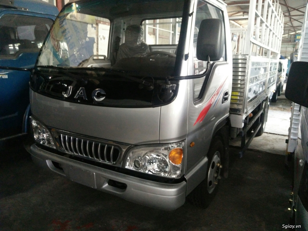xe tải jac 2t4 - thùng bạt 4m3 - động cơ isuzu đời 2019 - 2