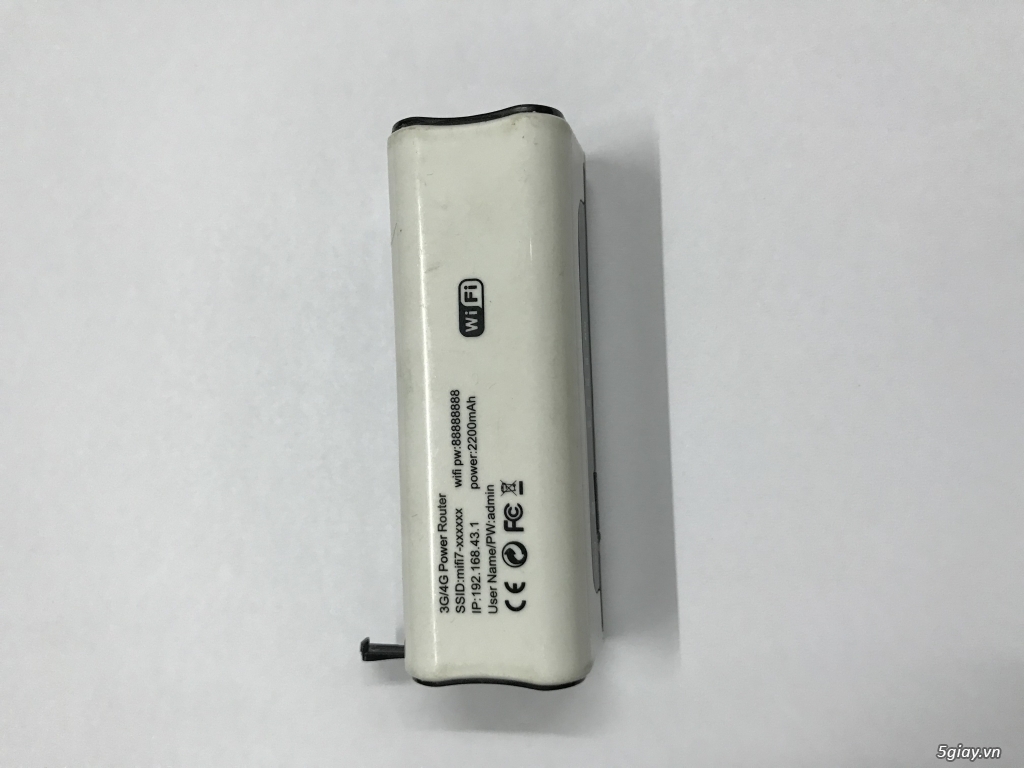 Phát wifi di động MIFI 7 từ sim 3G 4G kiêm sạc dự phòng End: 23h00 ngày 12-12-2019 - 3