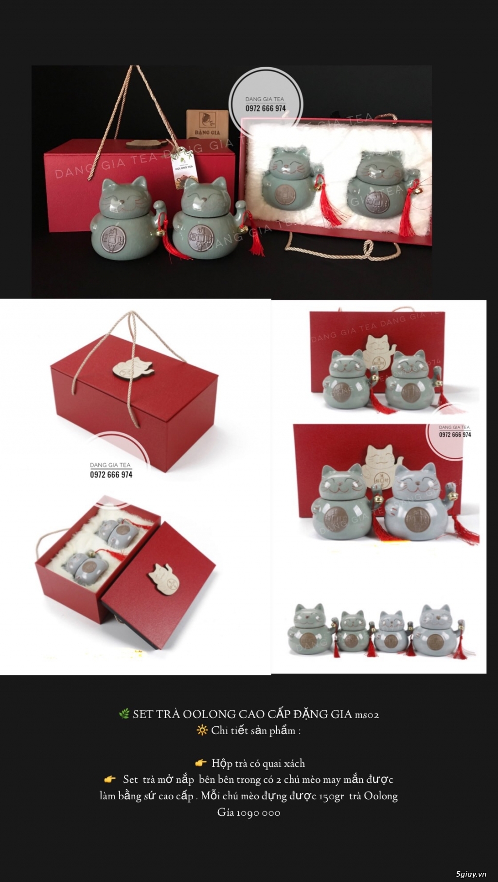 Quà tết- Hộp trà tết