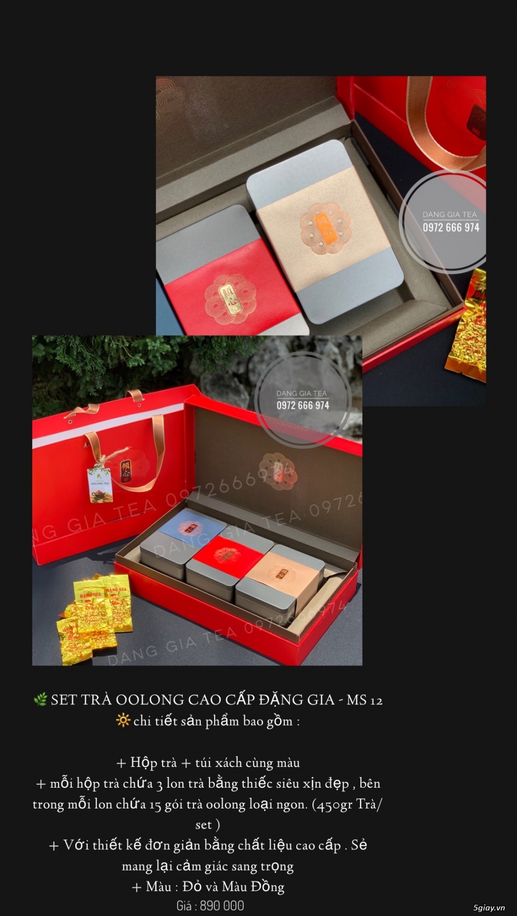 Quà tết- Hộp trà tết - 3