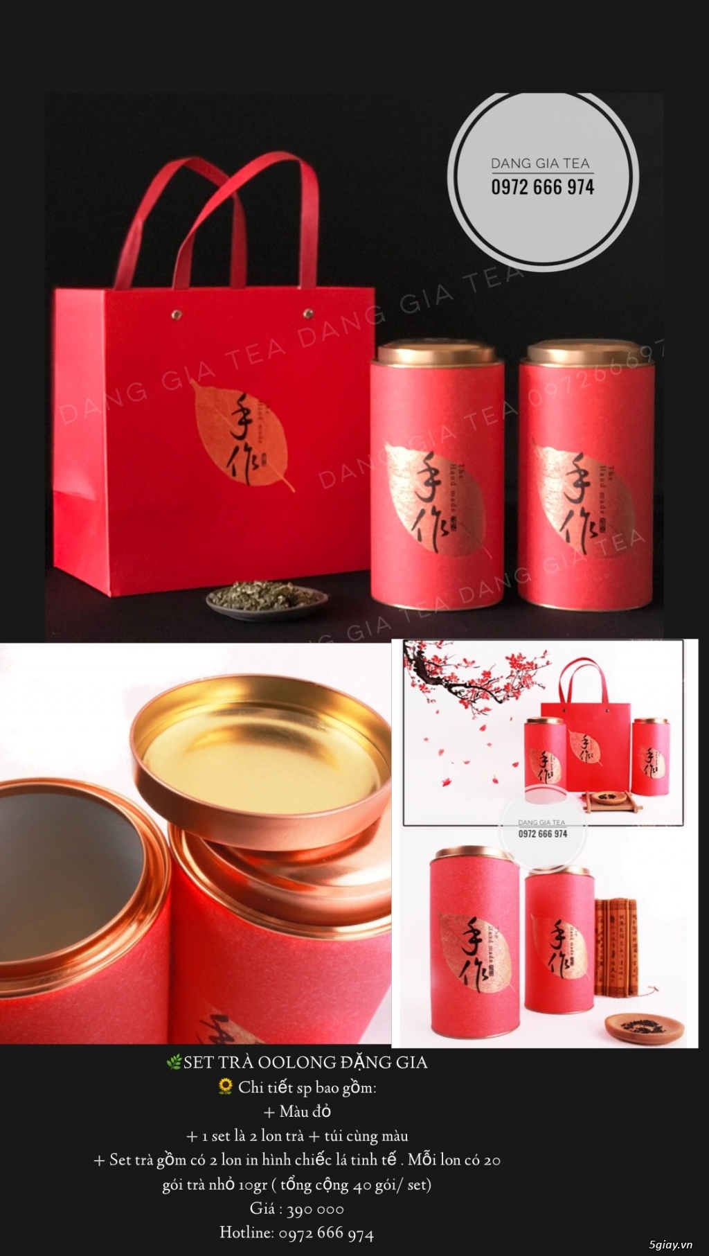 Quà tết- Hộp trà tết - 9