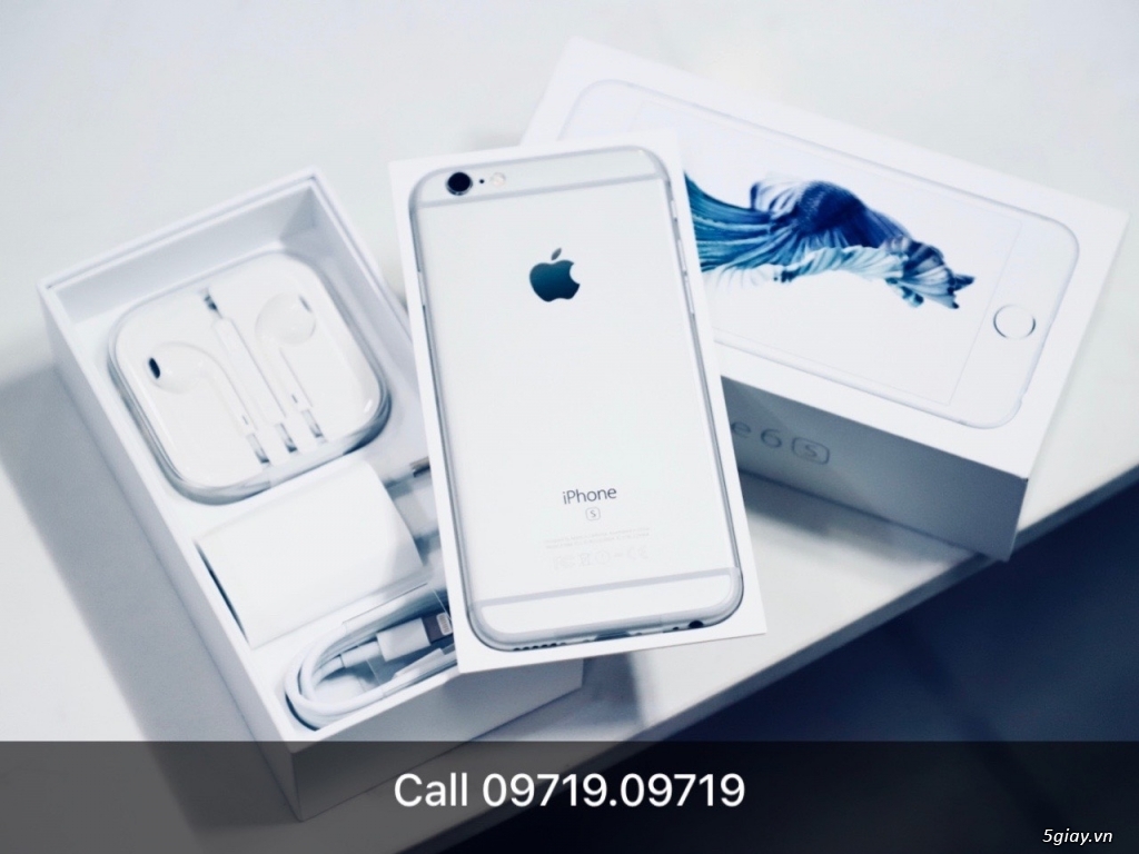 iPhone 6s 32gb SILVER fullbox CHƯA ACTIVE .. End 22h59 -14/12/2019 - 2