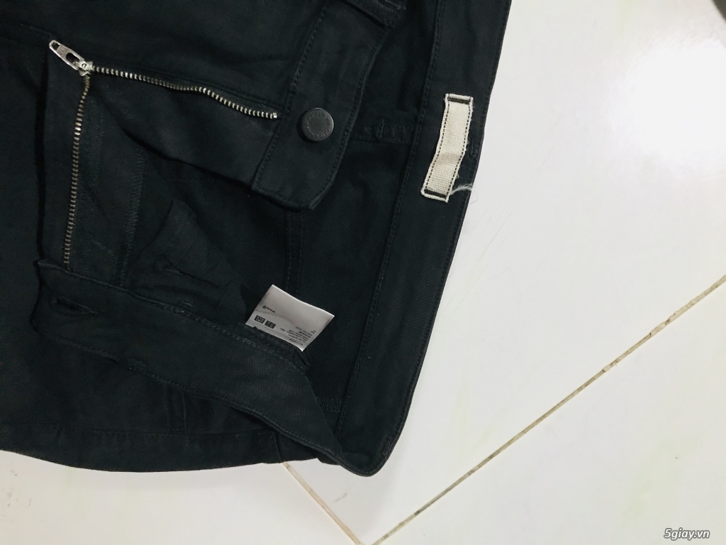 Quần Kaki UNIQLO đen tím than . End time nhanh 23h(13/12/2019) - 2