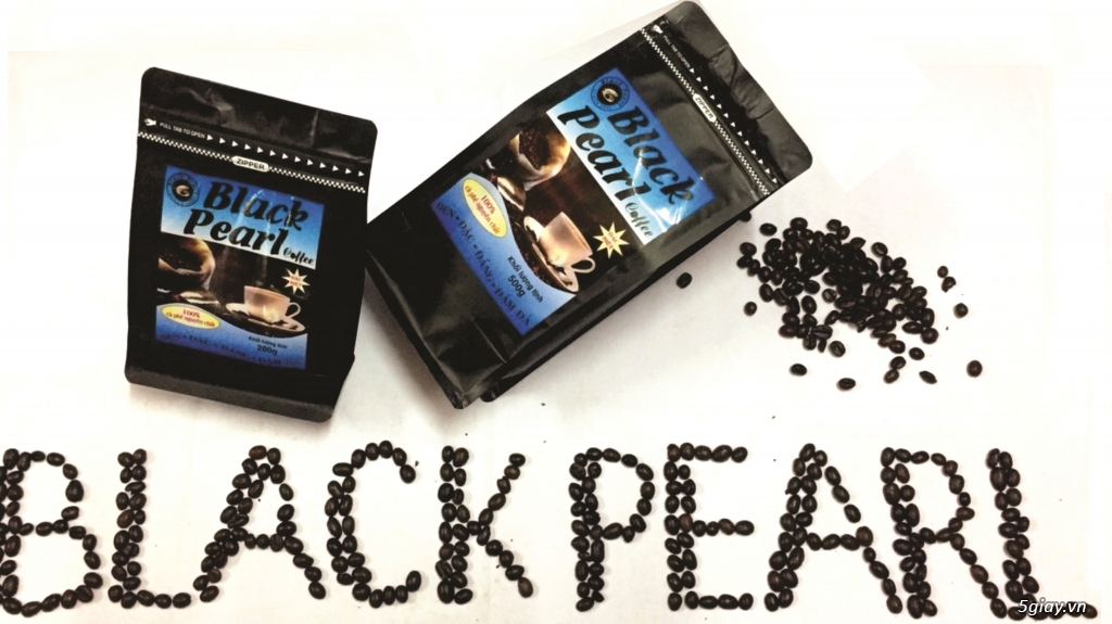 CBlack Pearl Coffee-Cà phê rang xay nguyên chất-gu MẠNH