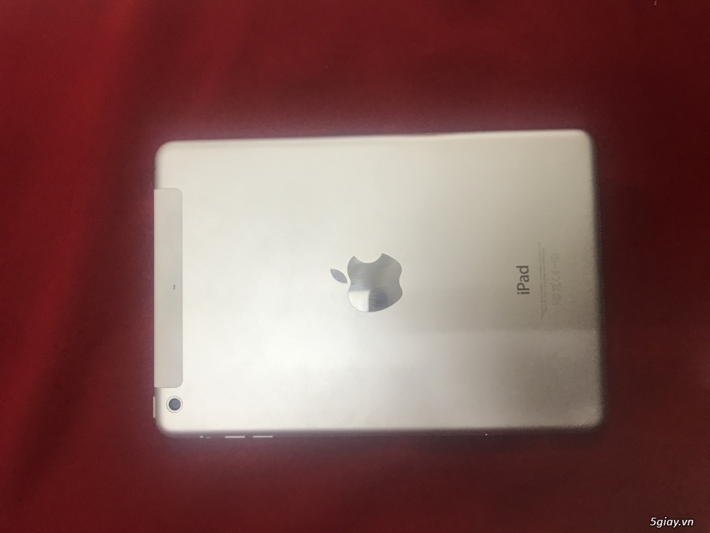 Ipad mini 2 phiên bản xài sim 16G 4g màu trắng đẹp 99% - 2