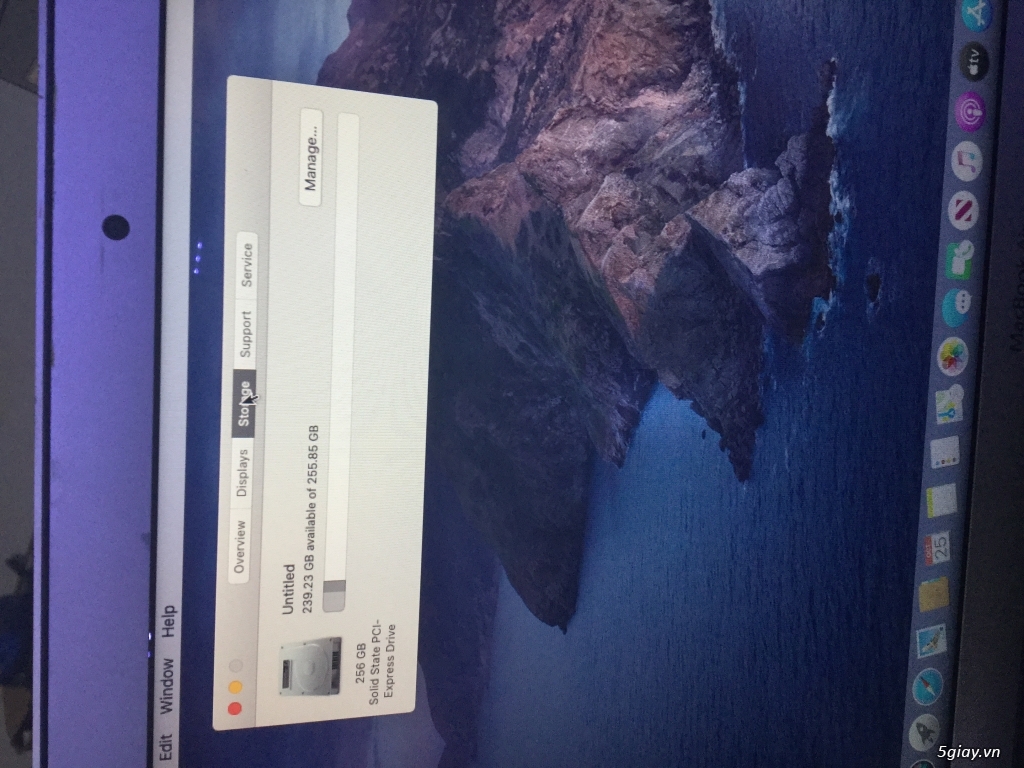 Macbook air 13” 2015 core i7 - 3
