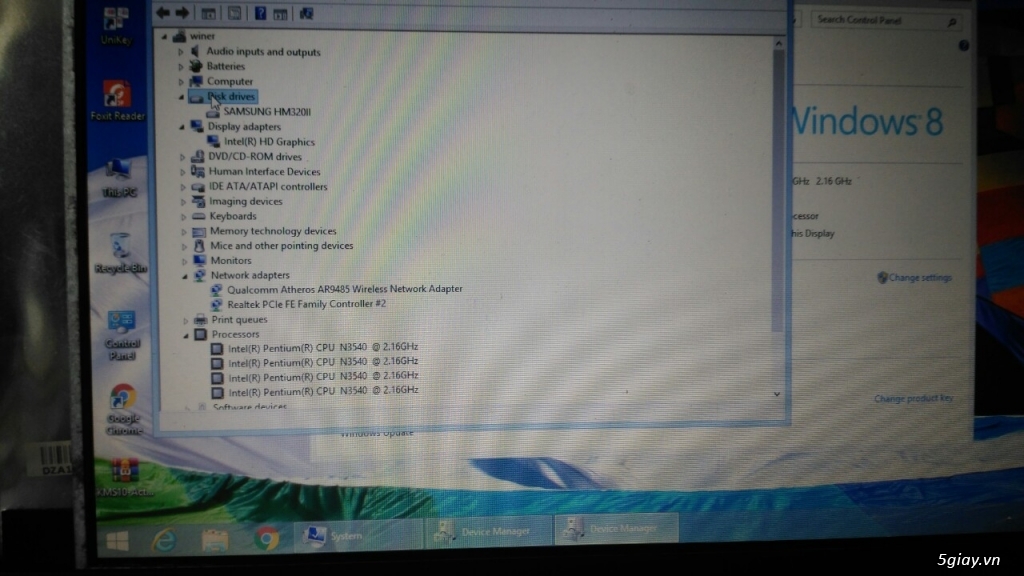 Laptop Asus 4cpu th3 3540 320gb 1h30 intel HD cực ngon usb3.0 hdmi ful - 2