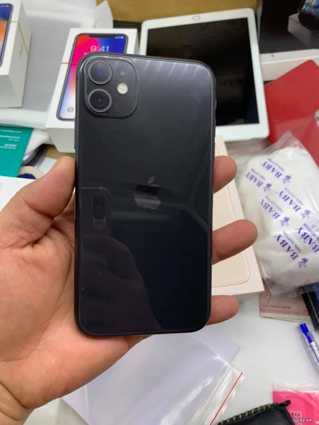 iphone 11 128gb đen,iphone X 256g đen trắng,iphone 8 plus gold,Fullbox - 3