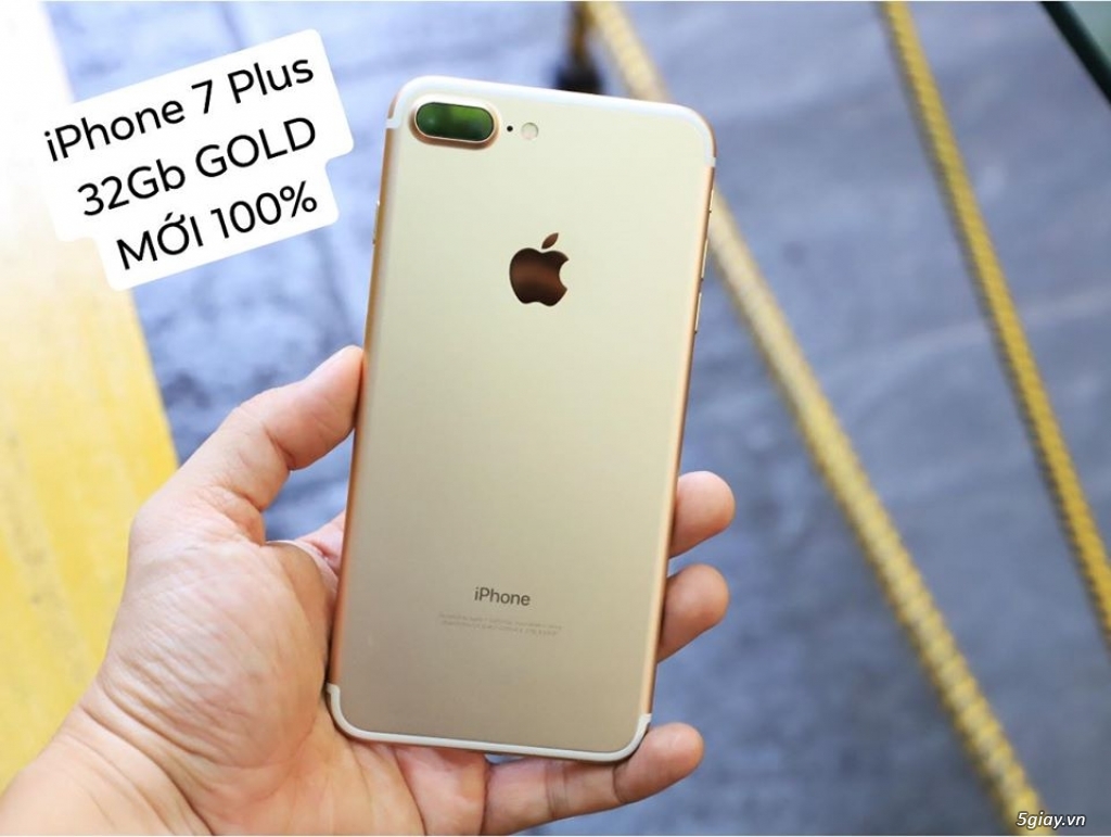 iPhone 7 Plus 32gb GOLD quốc tế Mĩ máy mới 100% cực ngon .. ET 22h59 -17/12/2019 - 2