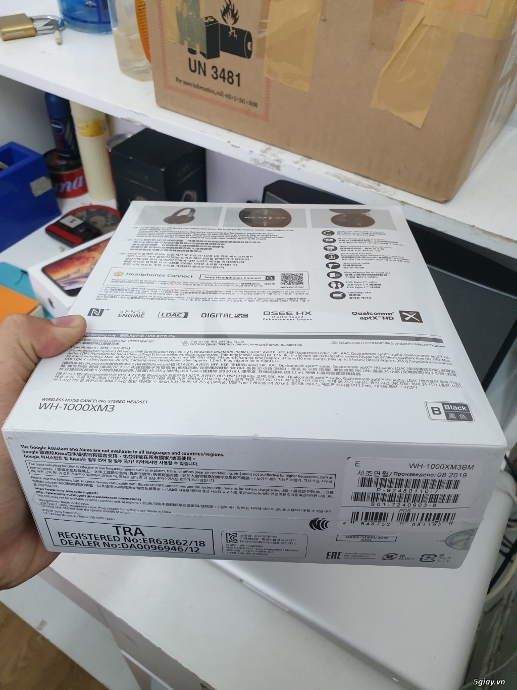 Sony 1000XM3 New mới nguyên seal chính hãng SNVN Giá cực tốt - 4