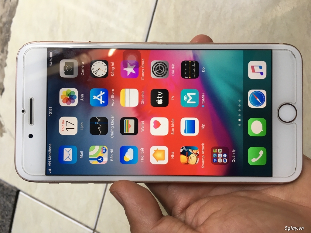 Q3 iphone 8 plus chính chủ - 4