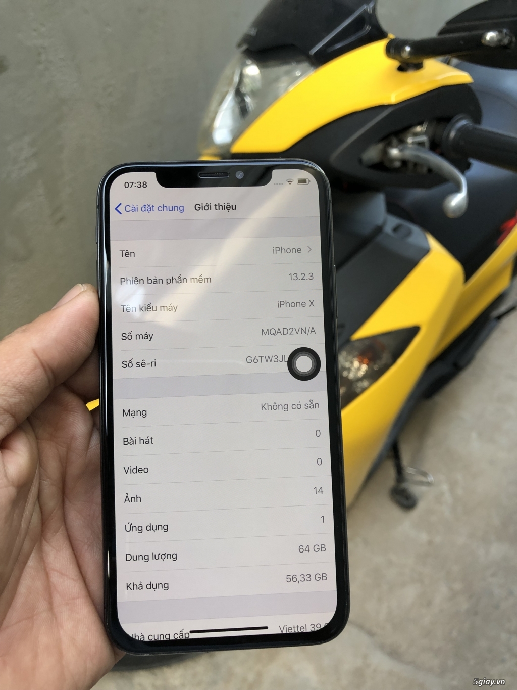 Kẹt tiền cần bán cây iPhone X 64GB Quốc tế ko face ID giá rẽ - 1