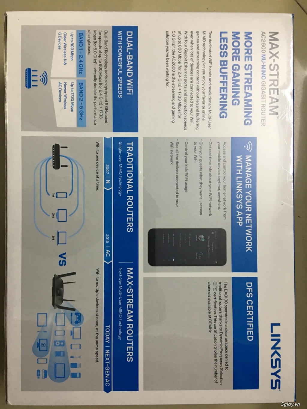 WiFi Router Linksys EA8100 - 1