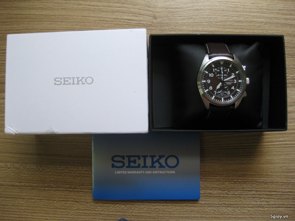 [Watch] SEIKO SNN241 Chronograph / End 22h59 20/12/2019. - 1