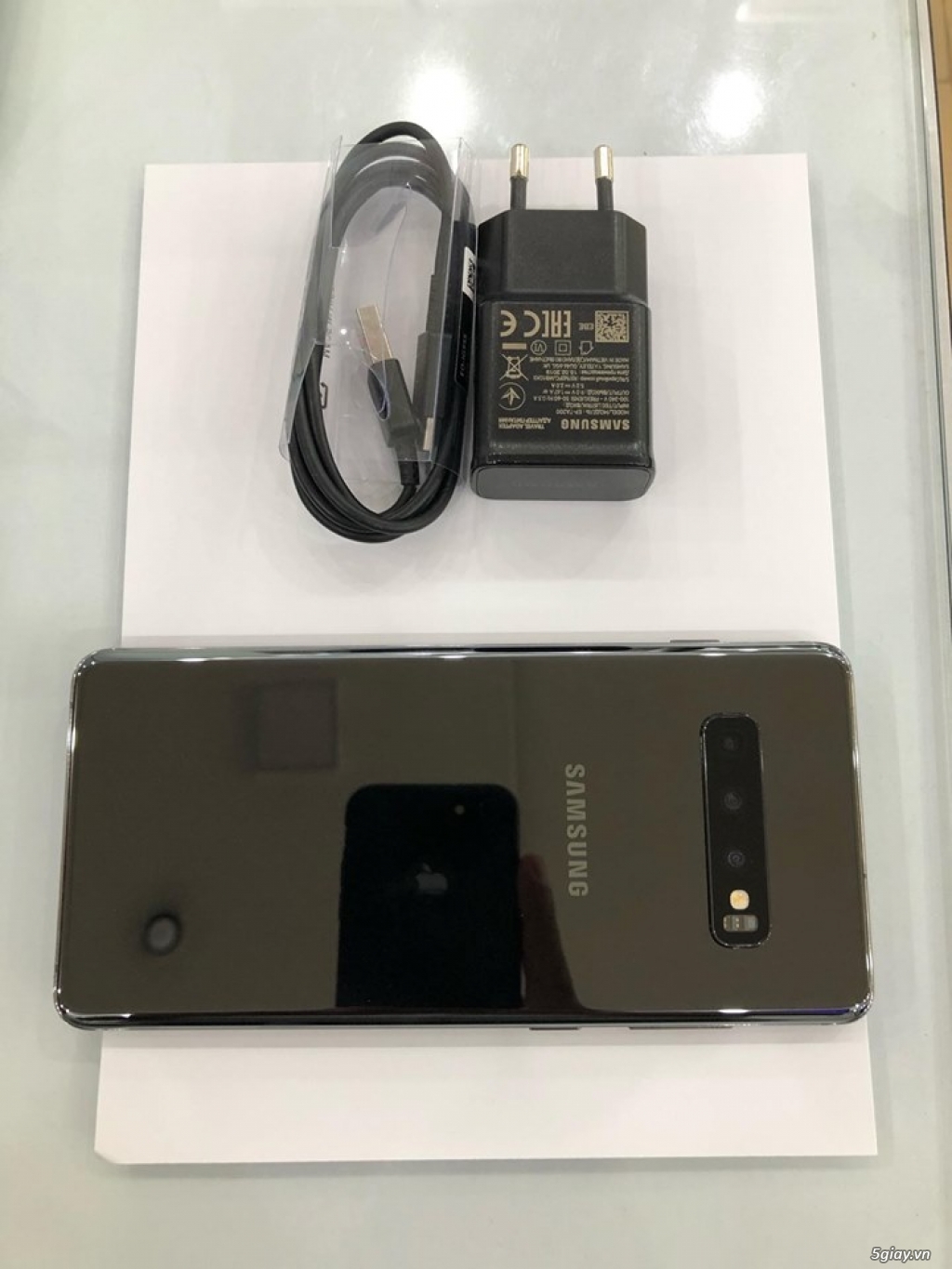 bán s10 Plus 12,5tr, xám đen, hàng cty còn bh mới hơn 99% - 1