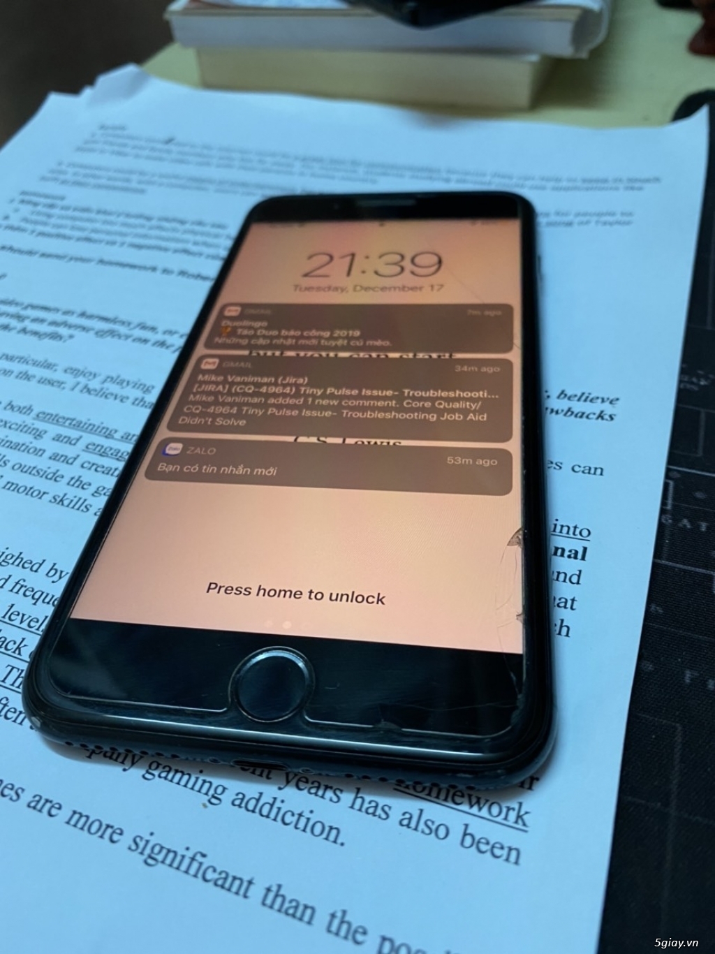 iPhone 7 plus 32G quốc tế mỹ cá sấu end 23h00 22/12/2019 - 5