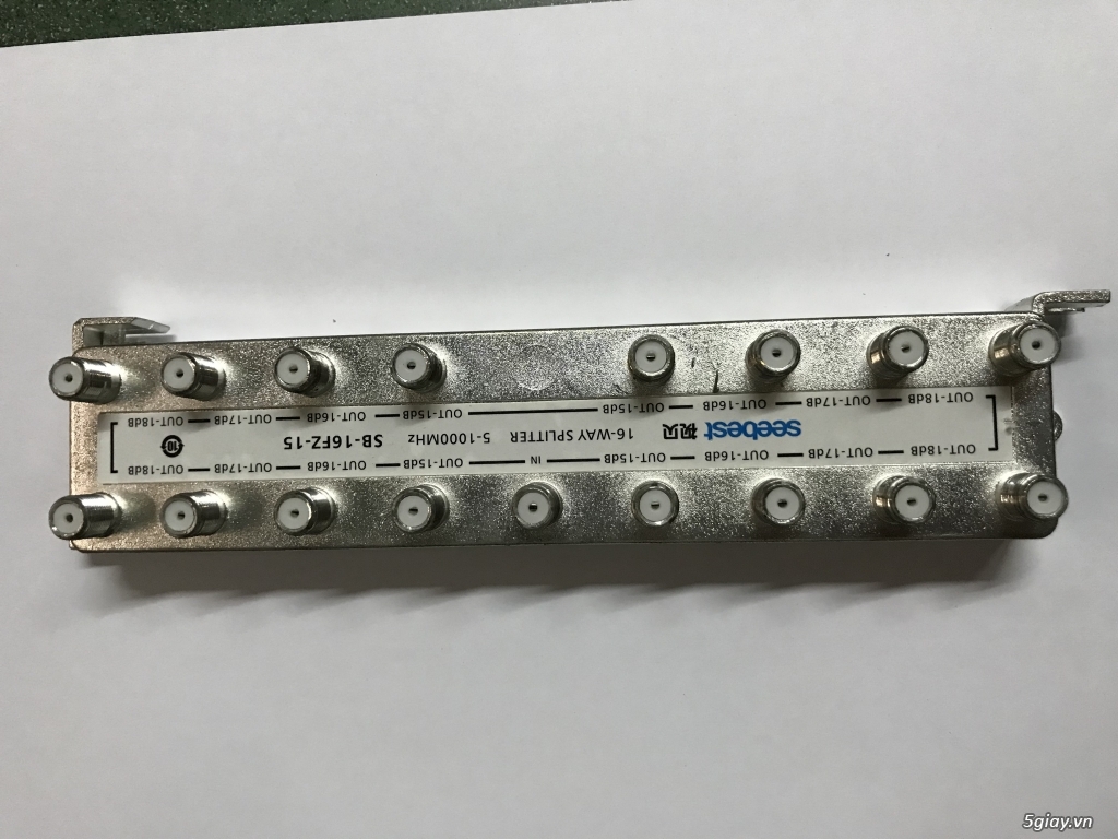 Thiết bị khuếch đại và chia tín hiệu cáp 1 vô 16 ra SEEBEST SB-16FZ-15 End: 23h00 ngày 24-12-2019