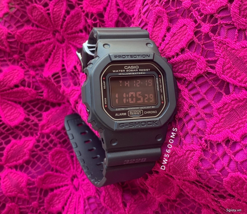 Đồng hồ G-Shock DW-5600MS chính hãng uy tín giá rẻ tại HCM