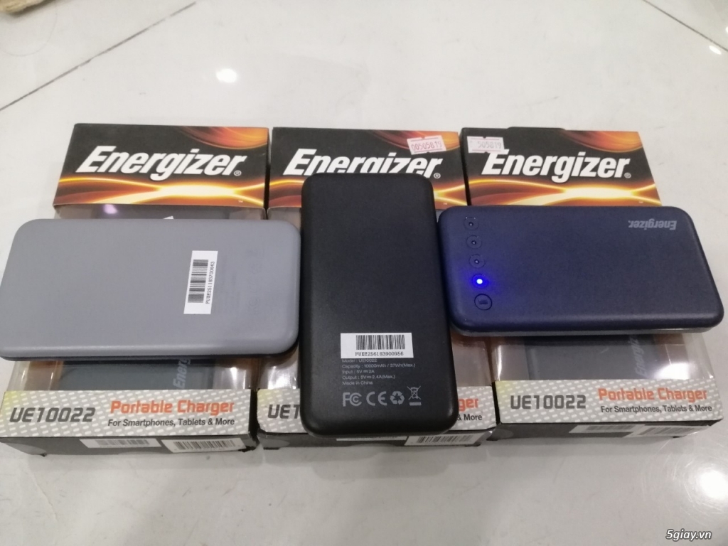 Sạc dự phòng Energizer UE10022 - 10.000mAh new 100% - End 22h59p 28.12.2019 - 1