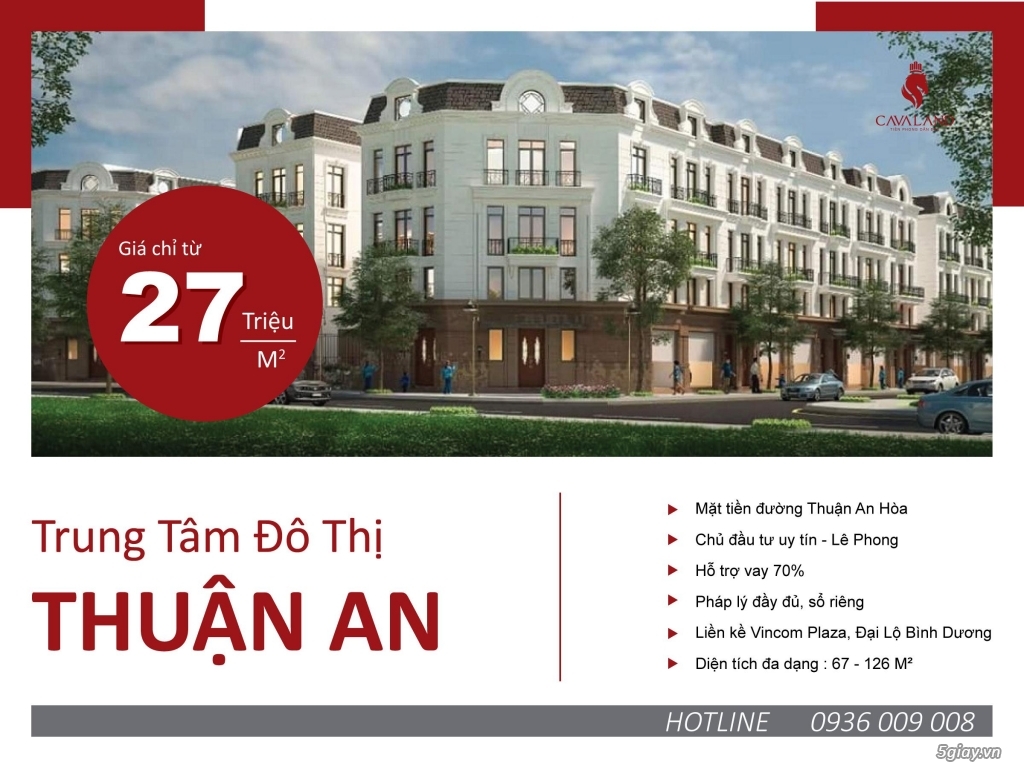 ĐẤT MT ĐƯỜNG THUẬN AN HÒA,DỰ ÁN THUẬN AN CENTRAL  2.2TY/68m2 - 3