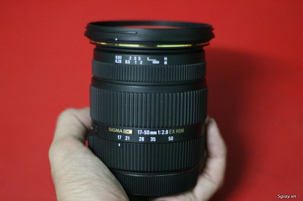 Cần bán lens Sigma 17-50 còn bảo hành 1 tháng, chưa sửa chữa.