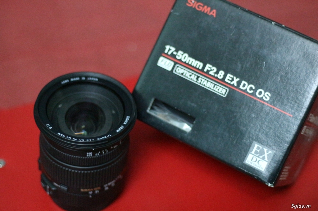 Cần bán lens Sigma 17-50 còn bảo hành 1 tháng, chưa sửa chữa. - 3