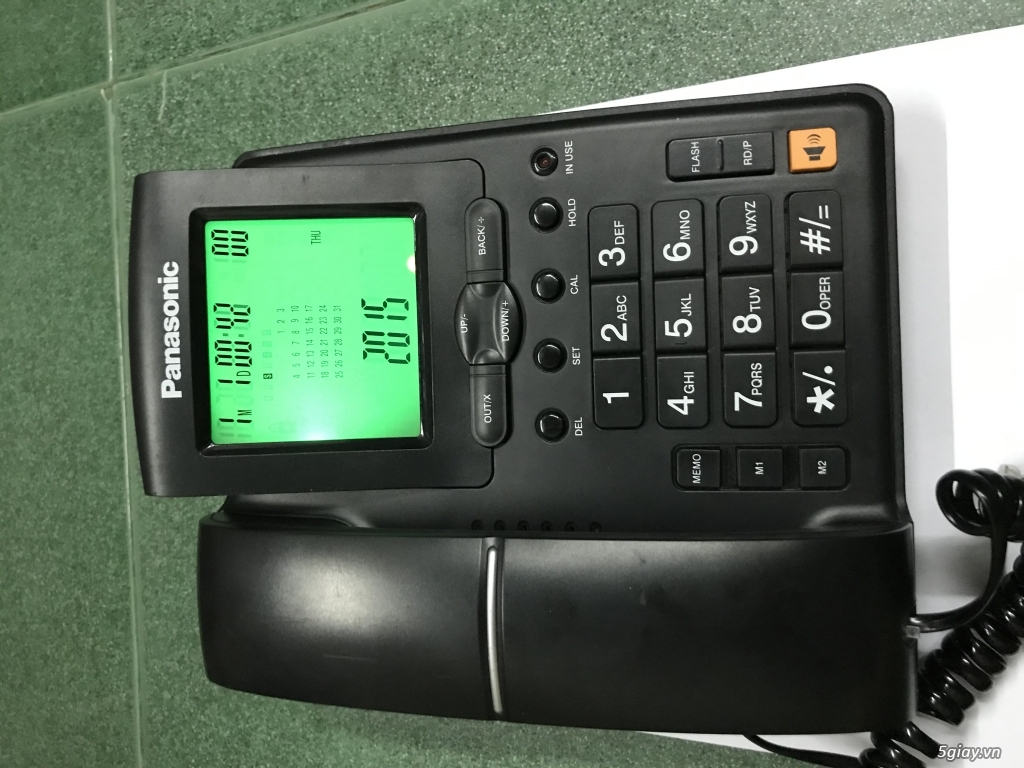 Điện thoại bàn PANASONIC KX-TSC546CID hàng trưng bày made in Malaysia End: 23h00 ngày 28-12-2019