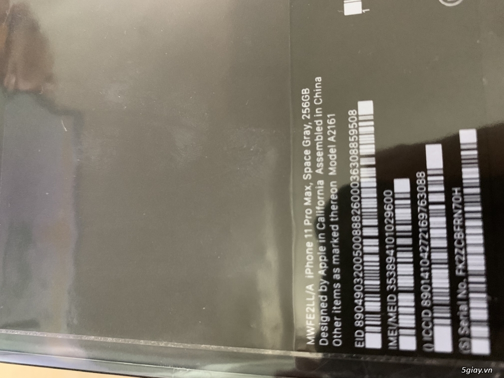 Bán IP Pro Max 256G lock Mỹ full box chưa active - 1