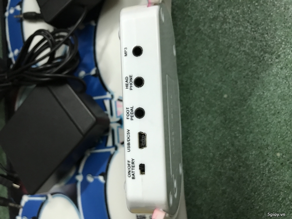 Trống điện tử cảm ứng nhiều chế độ nguồn 5V hoặc 2 pin AAA End:23h00 ngày 02-01-2020 - 3