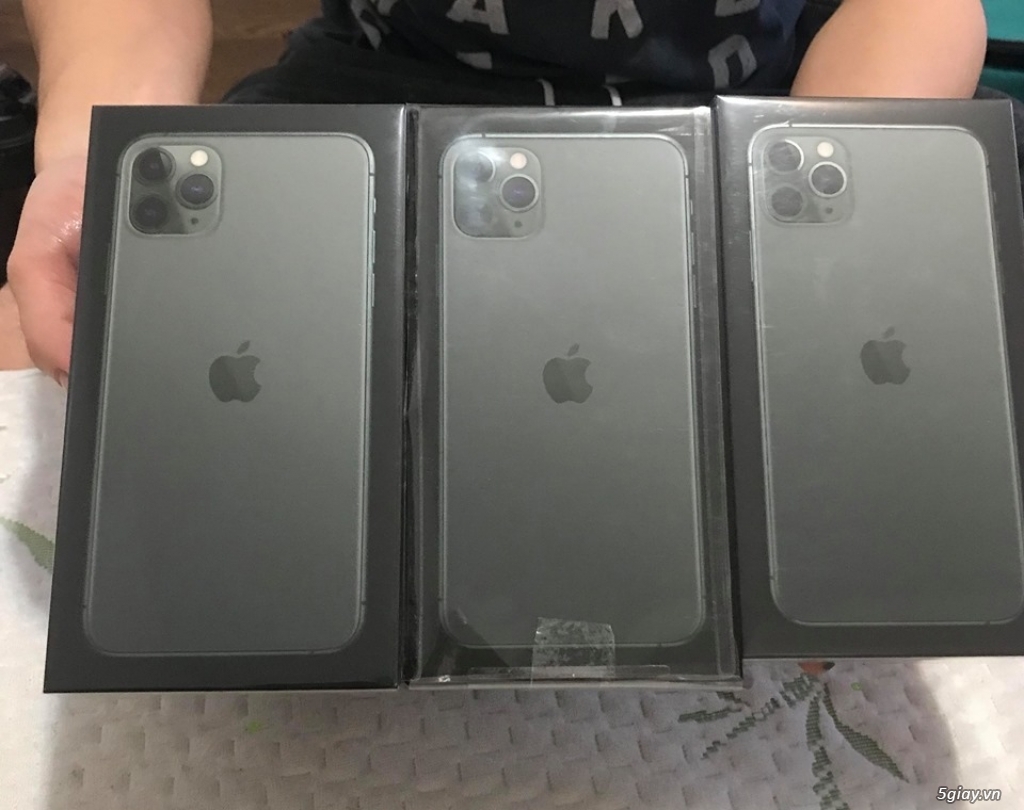 iphone 11 pro max 256 full hộp new 100% canada chỉ 32t5