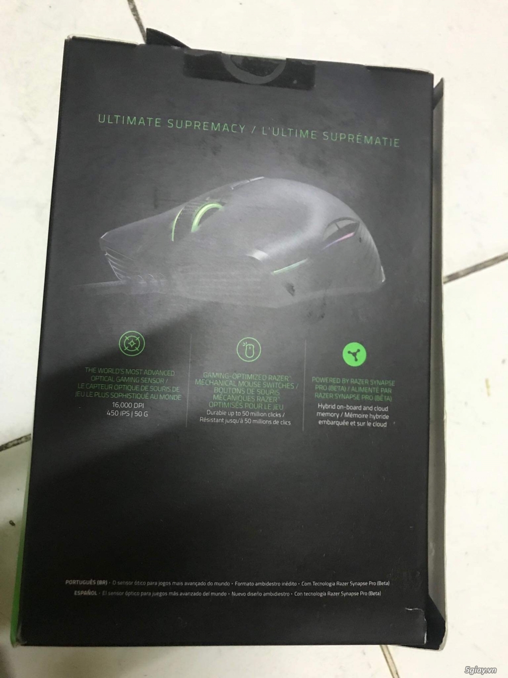 Chuột razer lancehead