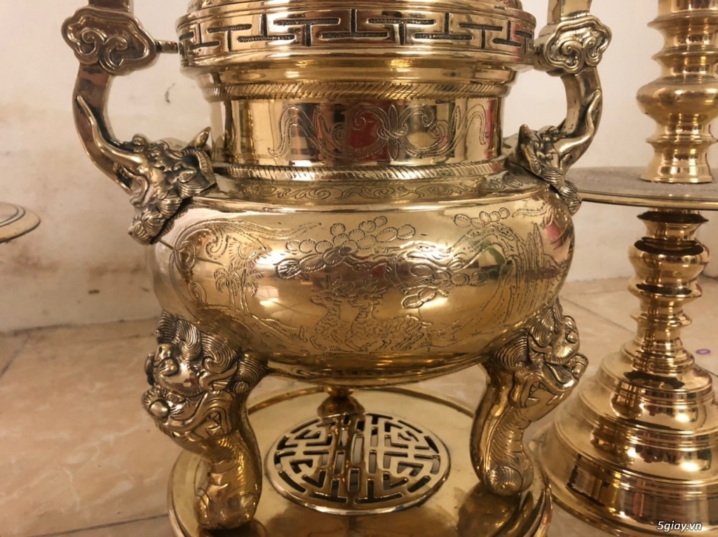 lư đồng cổ cho anh em sưu tầm - 1