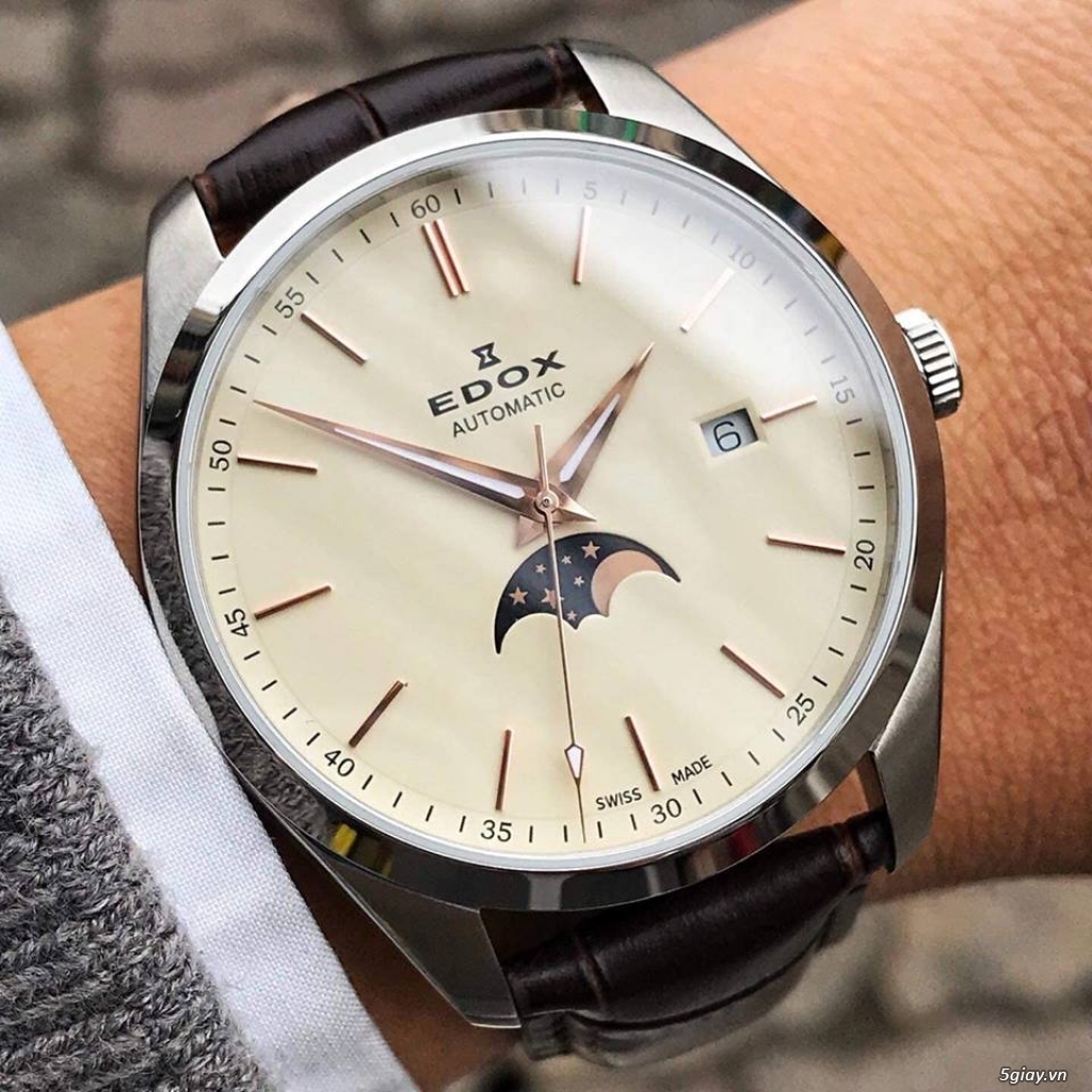 Đồng hồ Thụy Sỹ cực chất với giá mềm: Edox - 28