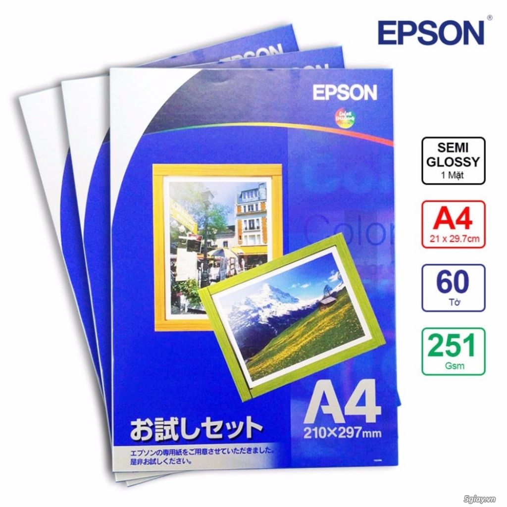 Giấy in ảnh Epson ĐL 230 (20 tờ)