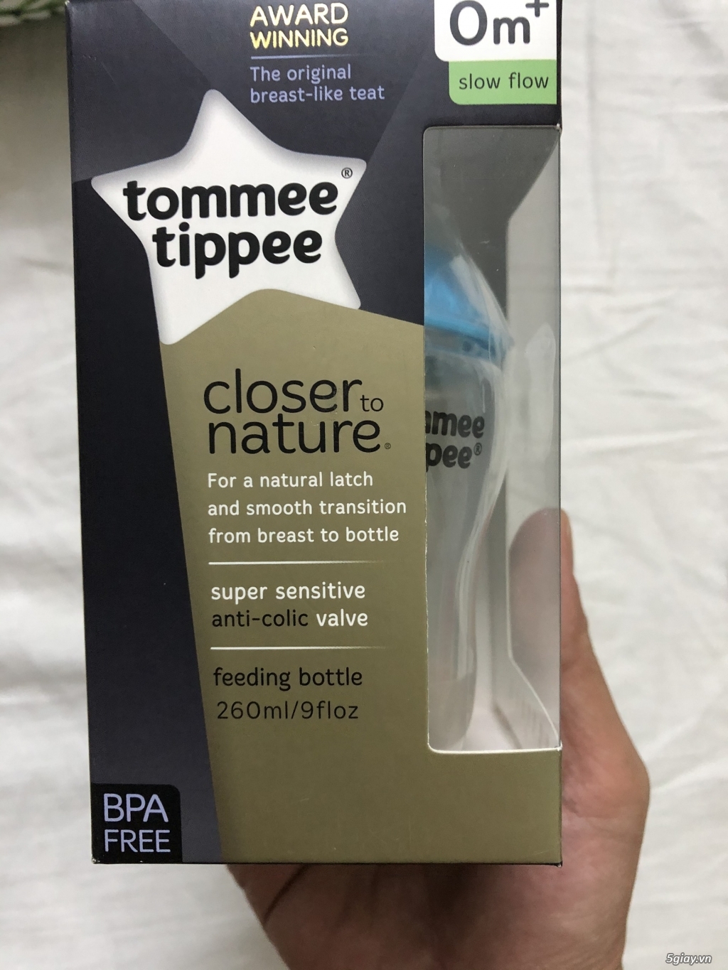 Bình sữa nhựa Tommee Tippe (Anh Quốc) chính hãng nhập khẩu