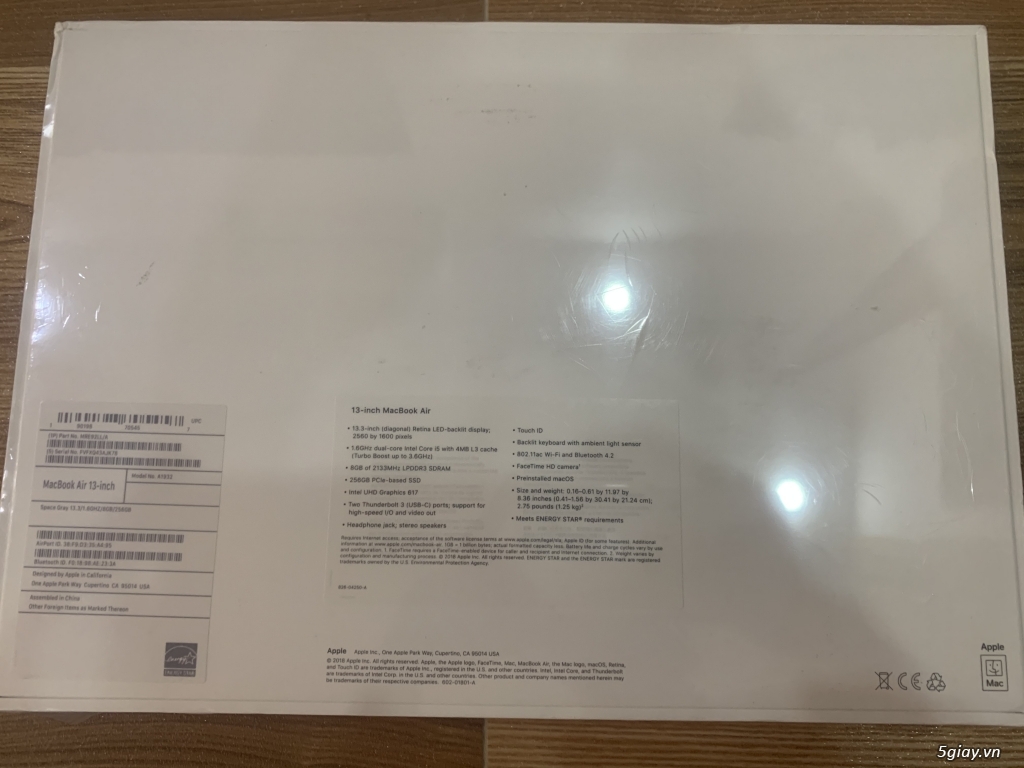 Được tặng dư không dùng bán Macbook air 2018 - 1