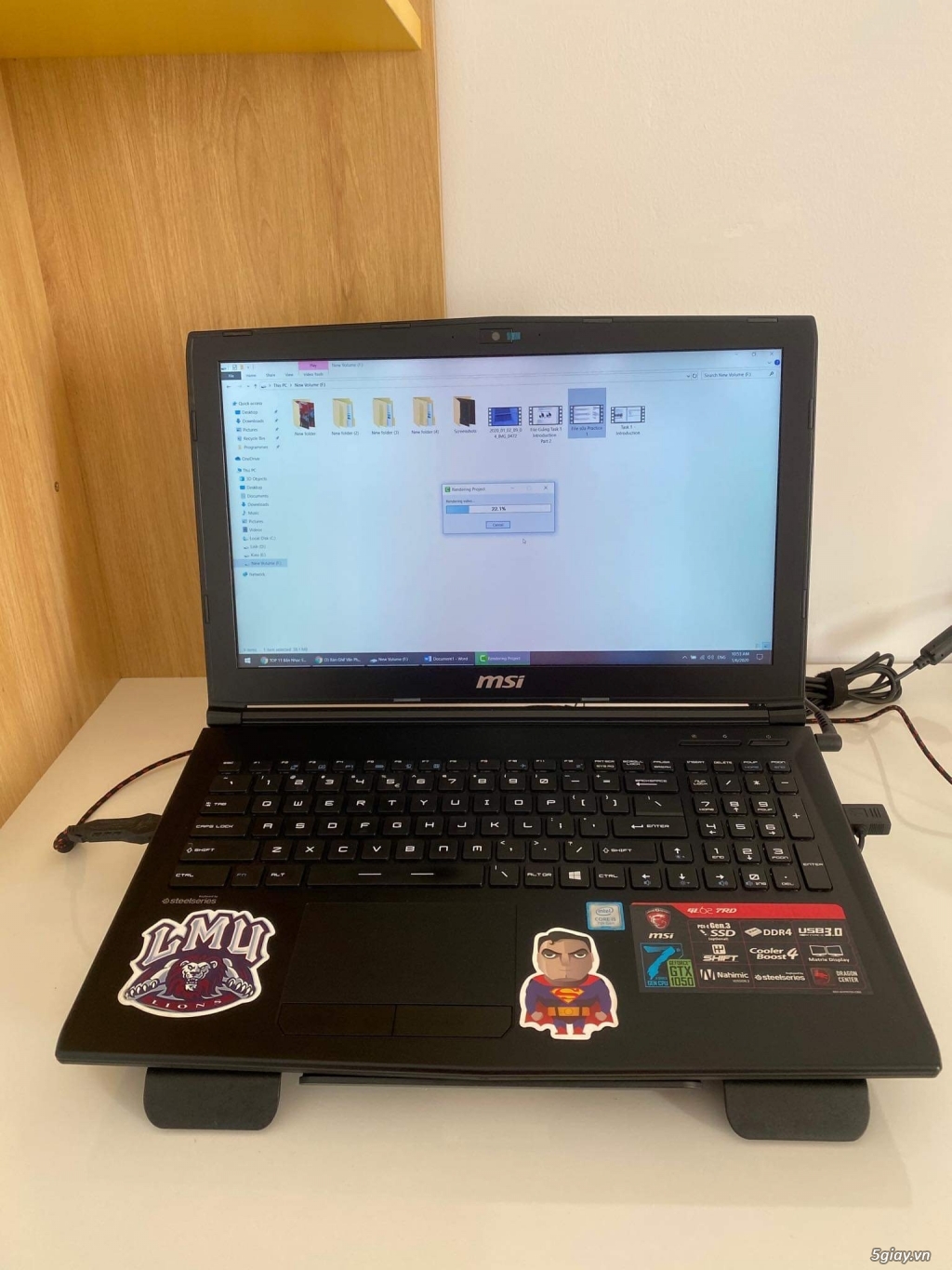 Cần bán : Laptop MSI GL62 7RD - 3